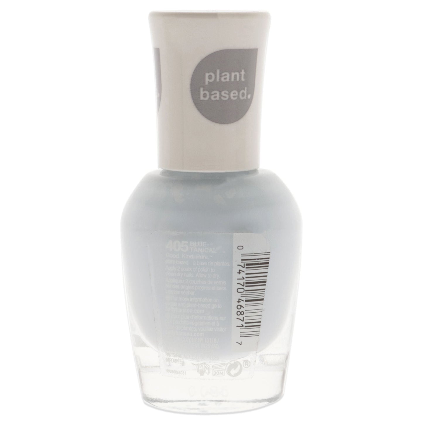 Good Kind Pure Vegan - Blue Tanical by Sally Hansen for Women - 0.33 oz Nail Polish (Limited Edition)