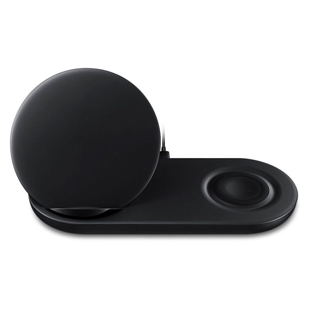 Wireless QI Phone+Watch Charger For iPhone Samsung Duo Dock Dual Fast Charging