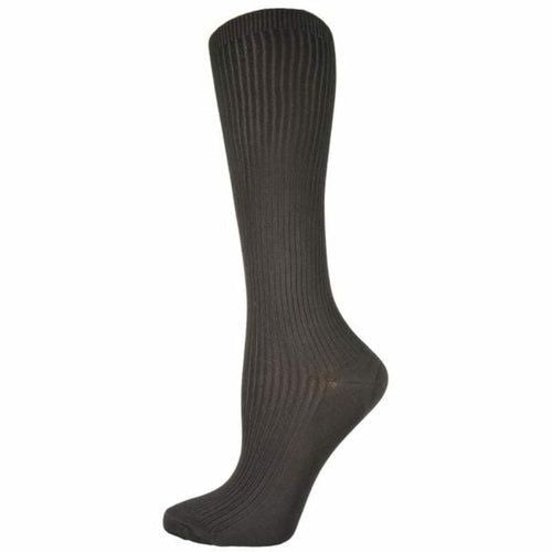 Girl's Uniform Knee Highs, Ladies Knee-High Bamboo Ribbed Legwear