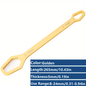 1 Pc Multifunctional Wrench, Household Tools 8-24mm Universal Torx Wrench, Self-tightening Adjustable Glasses Wrench Board, Double-head Torx Spanner