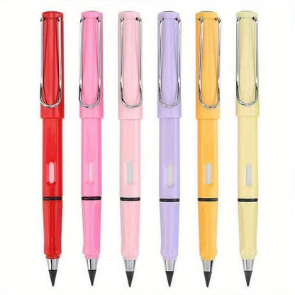 5pcs Of Timeless Pencils With Different Colors,pencils That Can Always Replace Pencil Tips,inkless Pencils That Can Always Be Used With Black Technology, Pencil Sets For Painting And Writing
