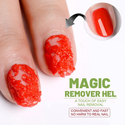 Eelhoe Burst Nail Polish Remover Lazy Hands Do Not Hurt Fast Degumming Agent Light Therapy Nail Polish For Nail Salon