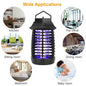 Bug Zapper Electric UV Mosquito Killer Lamp Insect Killer Light Pest Fly Trap Catcher Harmless Odorless Noiseless Narrow Safe Gap For Home Restaurant