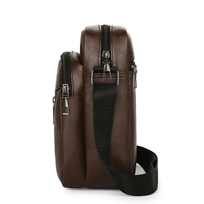 Men's Vintage PU Leather Shoulder Bag