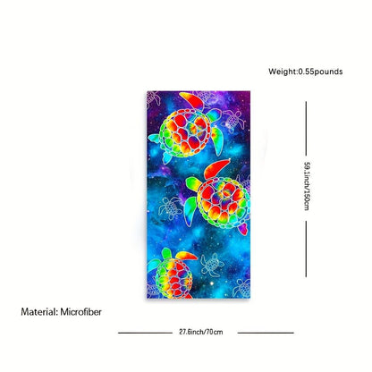 1pc Boho Sandproof Beach Towels, Vacation Beach Accessories, Fast Dry Beach Accessories, For Travel Swim Pool Yoga Camping, Bathroom Accessories