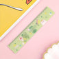 Cartoon Acrylic Ruler Student Office Drawing Measuring Ruler Color Cute 7.87inch Ruler Daily Office Supplies