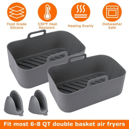 Air Fryer Accessories Reusable Air Fryer Silicone Liners