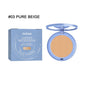 OUHOE (Beige colour)Setting Powder, Immaculate Lasting Makeup Is Not Easy To Makeup Powder Natural Light Breathable Setting Powder