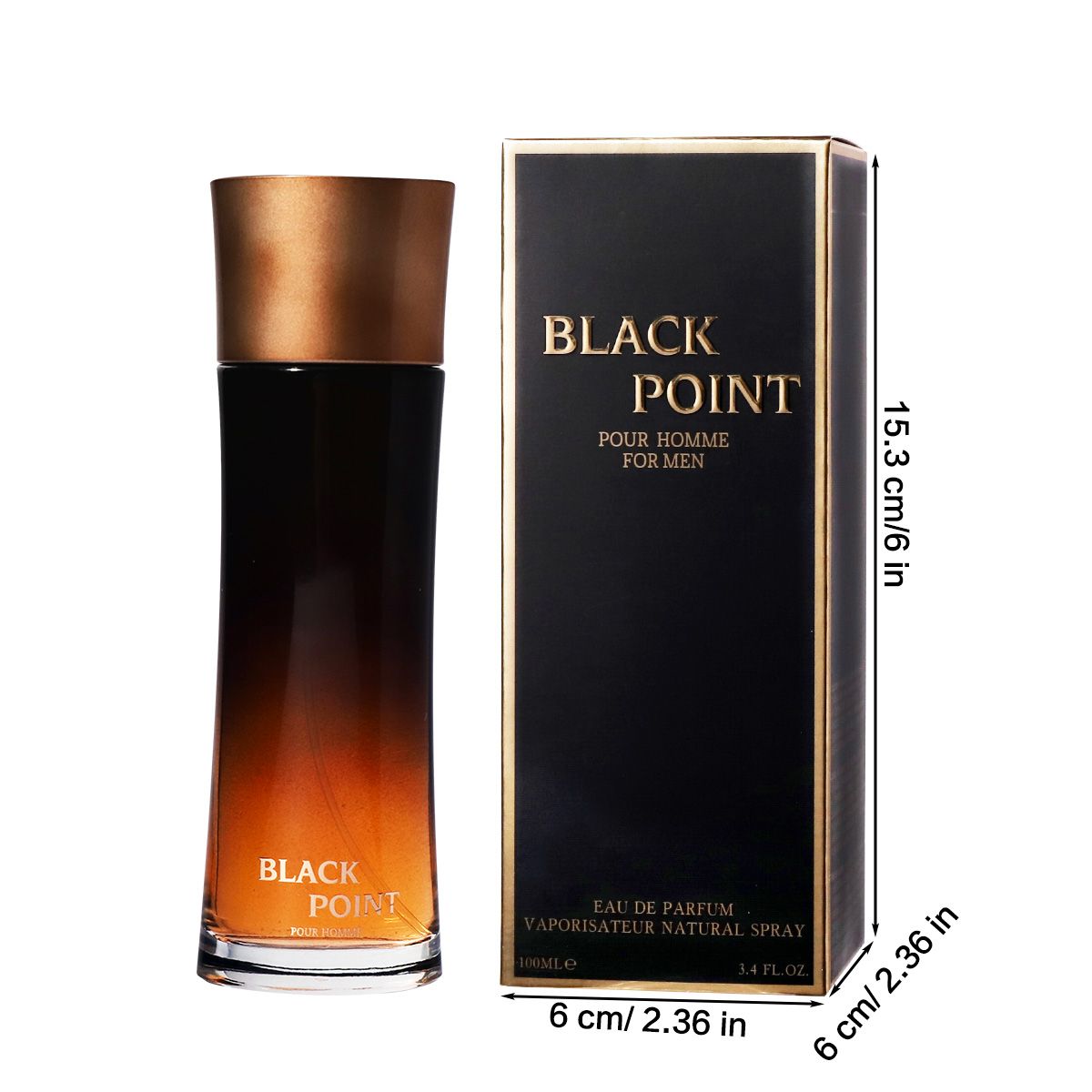 3.4fl.oz Women's Eau De Parfum Spray - Long-Lasting Fragance Spray, with Lemon, Bergamot and Star Anise, Perfect for Dating, Daily Life, Parties and Gift Giving, Valentine's Day And Other Festivals