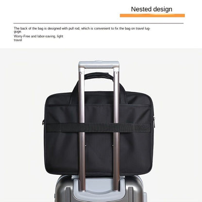 17.3 Inch Laptop Bag, Expandable Briefcase,Computer Bag Men Women,Laptop Shoulder Bag,Work Bag Business Travel Office (Black-17.3 Inch)