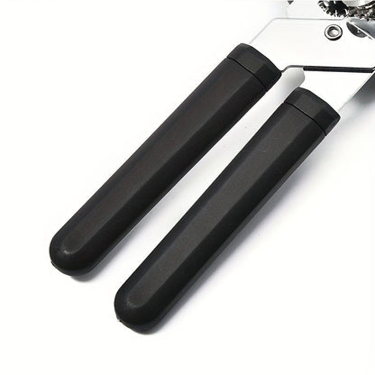 1pc, Heavy Duty Stainless Steel Jar and Bottle Opener - Adjustable and Smooth Edge Manual Hand Held Can Opener for Easy Opening - Perfect for Kitchen and Back to School Supplies