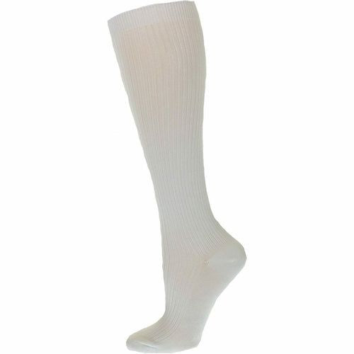 Girl's Uniform Knee Highs, Ladies Knee-High Bamboo Ribbed Legwear