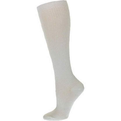 Girl's Uniform Knee Highs, Ladies Knee-High Bamboo Ribbed Legwear