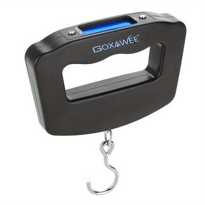 GOXAWEE 110lb/50kg Digital Handheld Luggage Hanging Baggage Scale With Backlight LCD Display