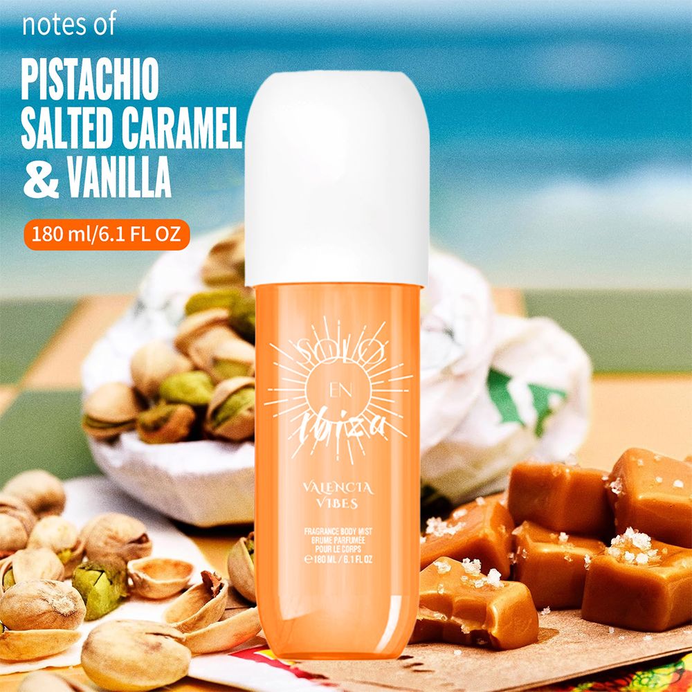 [SOLO EN IBIZA Mist] 4pcs Set SOLO EN IBIZA6.1fl.oz Long-Lasting Hair & Body Fragrance Misfor Women Perfect for Dating, Parties and GiftGiving