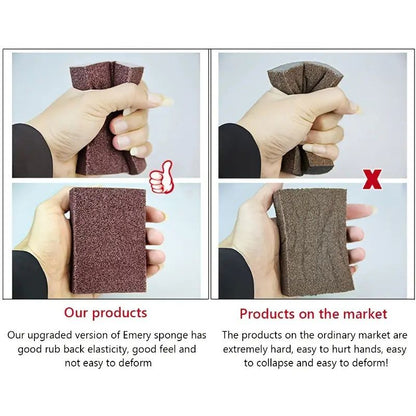 1/2/4pcs, Descaling Magic Cleaning Sponge, Ideal For Kitchen And Bathroom Cleaning, Pot And Teapot Descale Cleaning, Stovetop Pot Kitchen Tools, The Ultimate Solution For Stove Top And Pot Cleaning