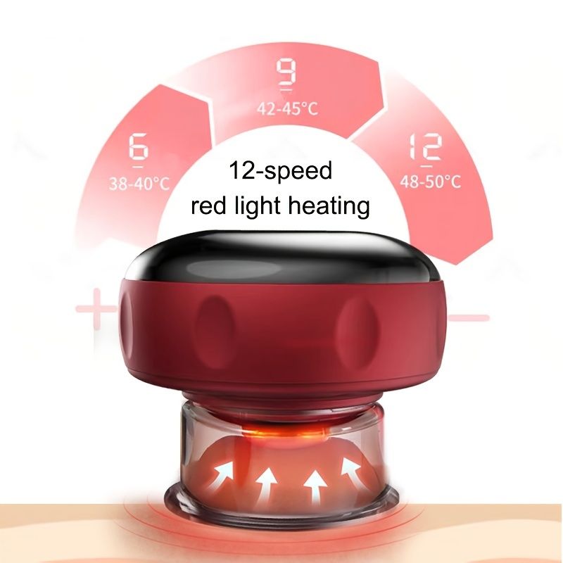 Relieve Fatigue & Improve Health with Intelligent Vacuum Cupping Massage Device!
