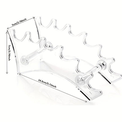 Pencil Pen Makeup Brush Eyebrow Acrylic Display Rack Organizer Holder