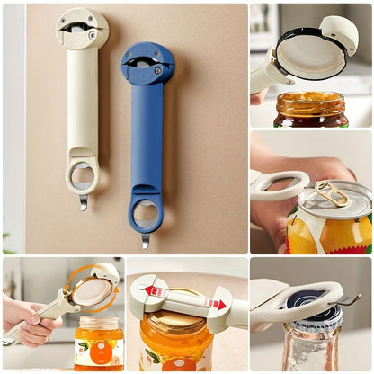 1pc, Jar Opener, Adjustable Bottle Opener For Weak Hands, Non-Slip Can Opener, Fridge Magnet For Senior Arthritis Fits 0.98-3.74inch Lids, Kitchen Accessaris, Back To School Supplies