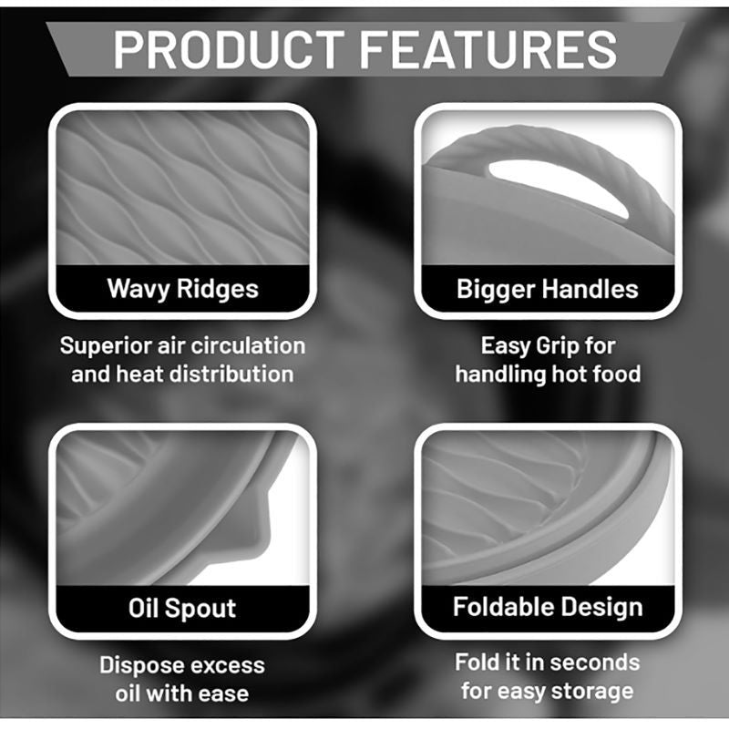 Air Fryer Accessories Reusable Air Fryer Silicone Liners