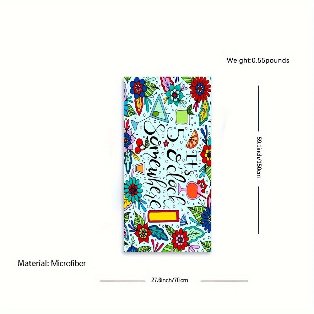 1pc Boho Sandproof Beach Towels, Vacation Beach Accessories, Fast Dry Beach Accessories, For Travel Swim Pool Yoga Camping, Bathroom Accessories