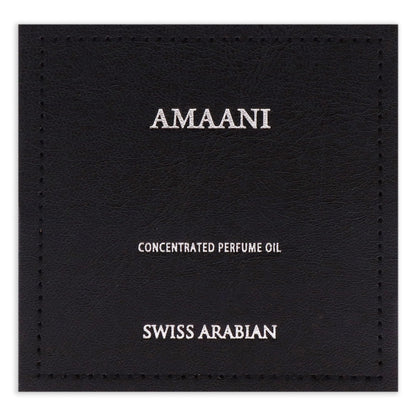 Amaani by Swiss Arabian for Unisex - 0.4 oz Parfum Oil Rollerball