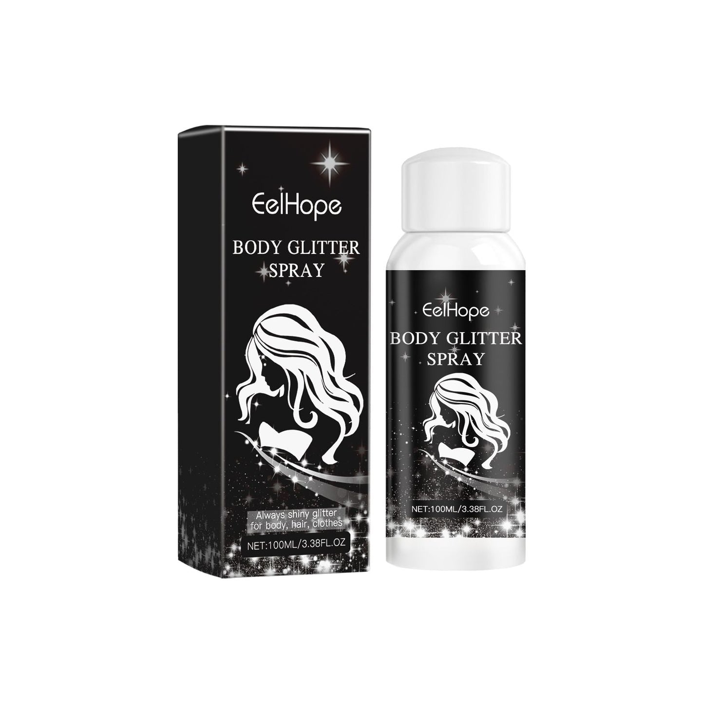 Eelhope Flash Spray, Face Star Flash Party Highlight Focus Flash Spray