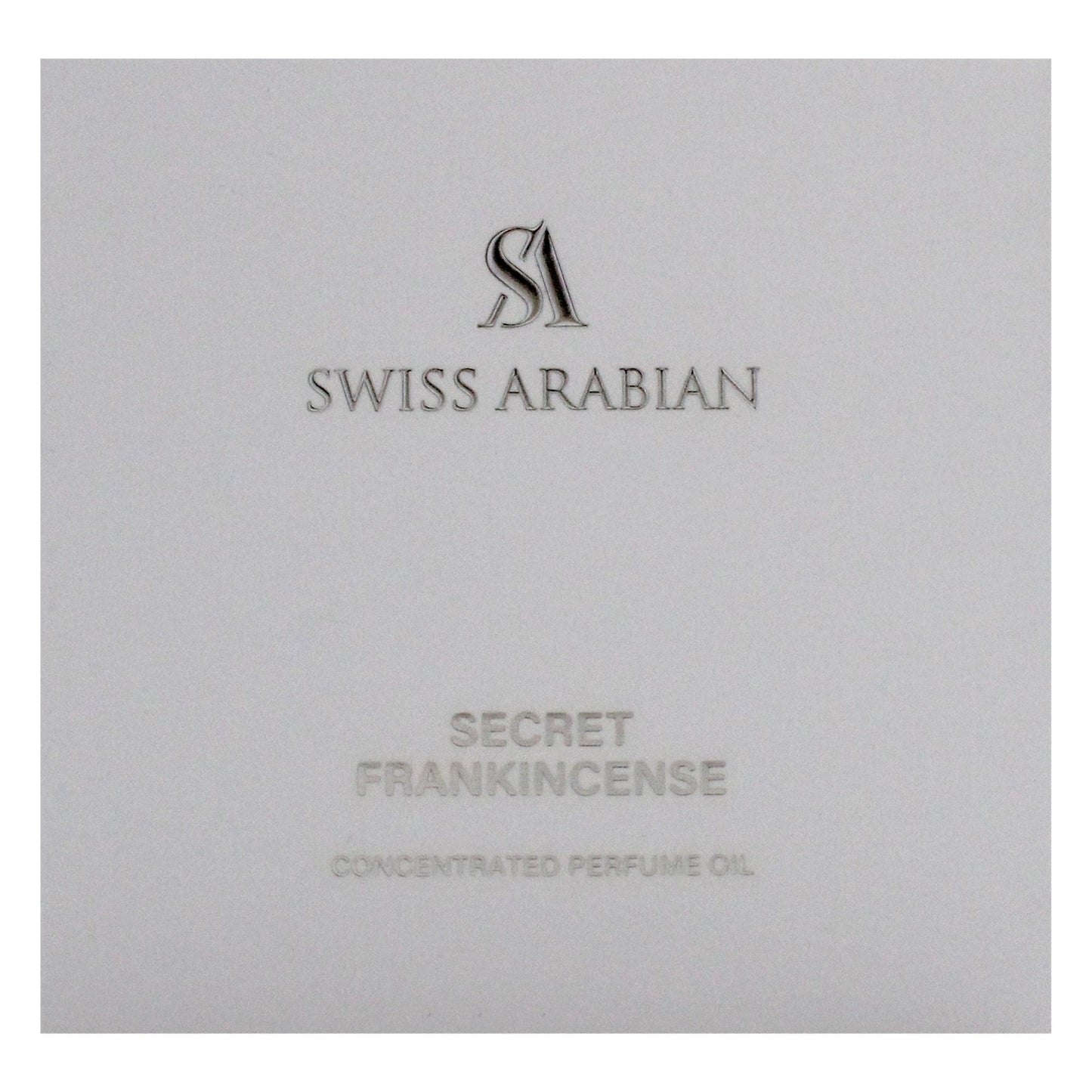 Secret Frankincense by Swiss Arabian for Unisex - 0.4 oz Parfum Oil