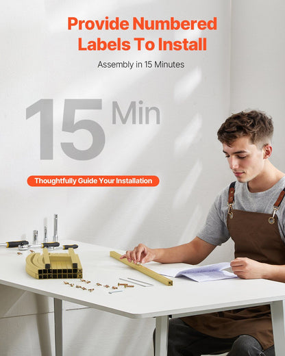 VEVOR Metal Arch Backdrop Stand Set of 2 Stand with Case Connection for Wedding