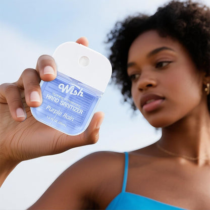 Wish 4pcs Hand Sanitizer Spray, Mini Travel Essential ltemsSpray Hand Sanitizer, Portable Aloe Vera HandPerfume Spray, HandsCleaning, And Delicately Scented. for Moisturizing Hand Fragrance Spray