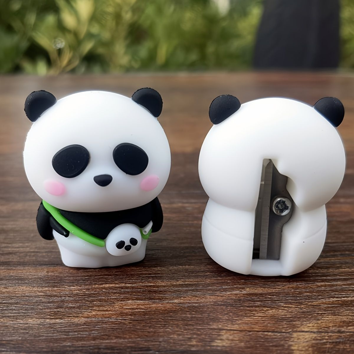 Creative Cute Panda Shaped Pencil Sharpener Single