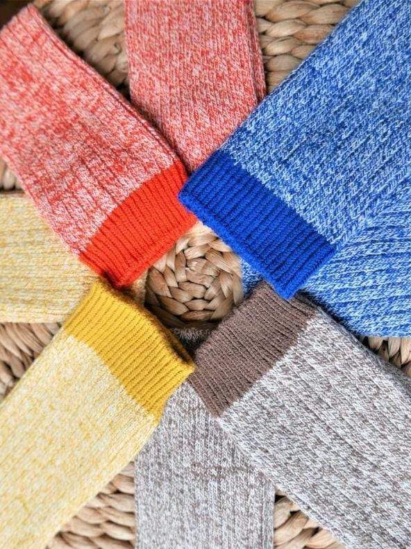 Women's Crew Socks for Hiking, Biking, Camping in Cotton