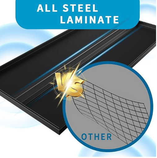 72" H Garage Shelving Unit, Garage Storage Shelves 2500LBS Heavy Duty Shelving, Adjustable 5 Tier Metal Shelving Utility Shelf, Storage Rack for Industrial, Warehouse, Basement (16" D*36" W*72" H)