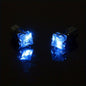 1 Pair, Cool Colorful Flashing Earrings With LED Lights, Colorful Color Change Earrings, New Fashion Unisex Nightlight Party Zircon Earrings, Glow In The Dark Party Supplies