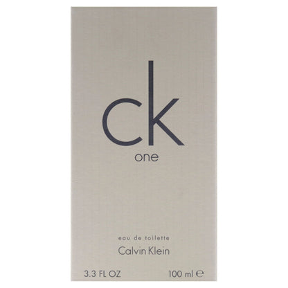 CK One by Calvin Klein for Unisex - 3.3 oz EDT Spray