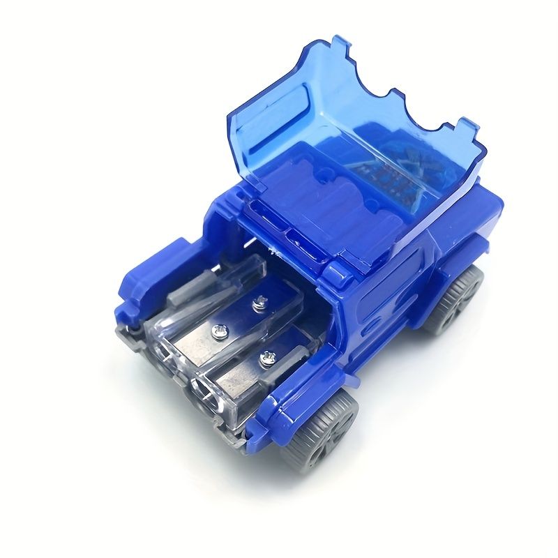 1 Pencil Sharpener, Creative Cartoon Jeep Car Pencil Sharpener School Supplies Creative Fashion Car Pencil Sharpener