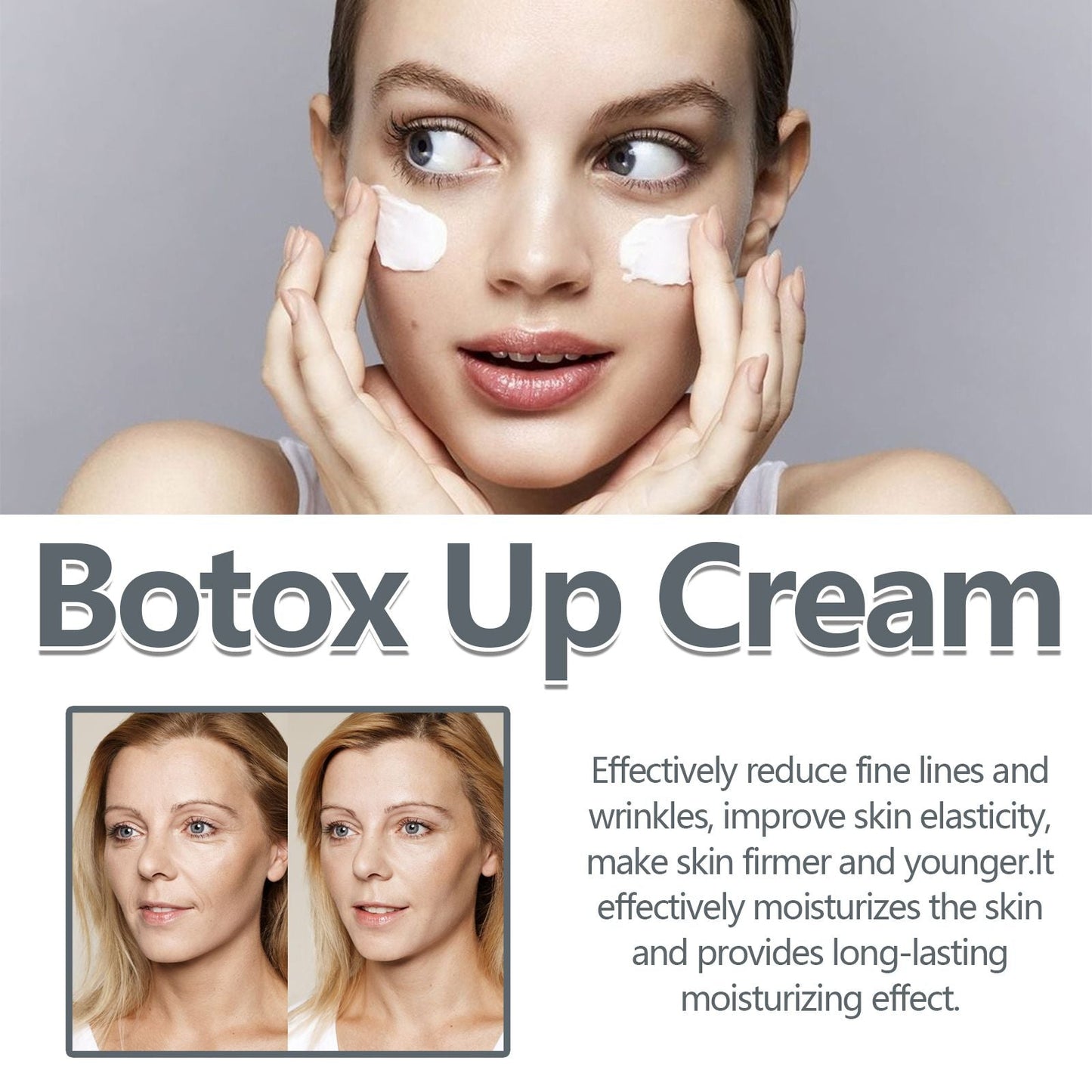 EELHOE Face Fine Line Cream, Firming Skin ing And Smoothing Fine Lines Delicate Pores Cream