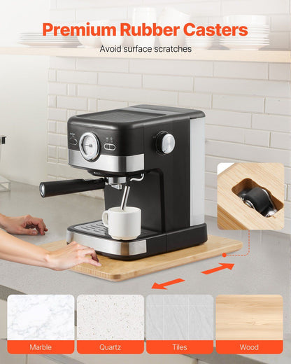 VEVOR Appliance Slider 16 x 12 in Sliding Tray for Kitchen Countertop