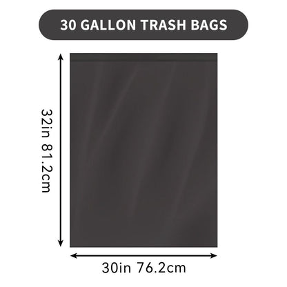 45 Pieces Puncture Tear Resistant Trash Bags, 30 Gallon Capacity, Multipurpose Cleaning Supplies For Industrial, Garden, Home, And Commercial Use - Durable, Leak-Proof