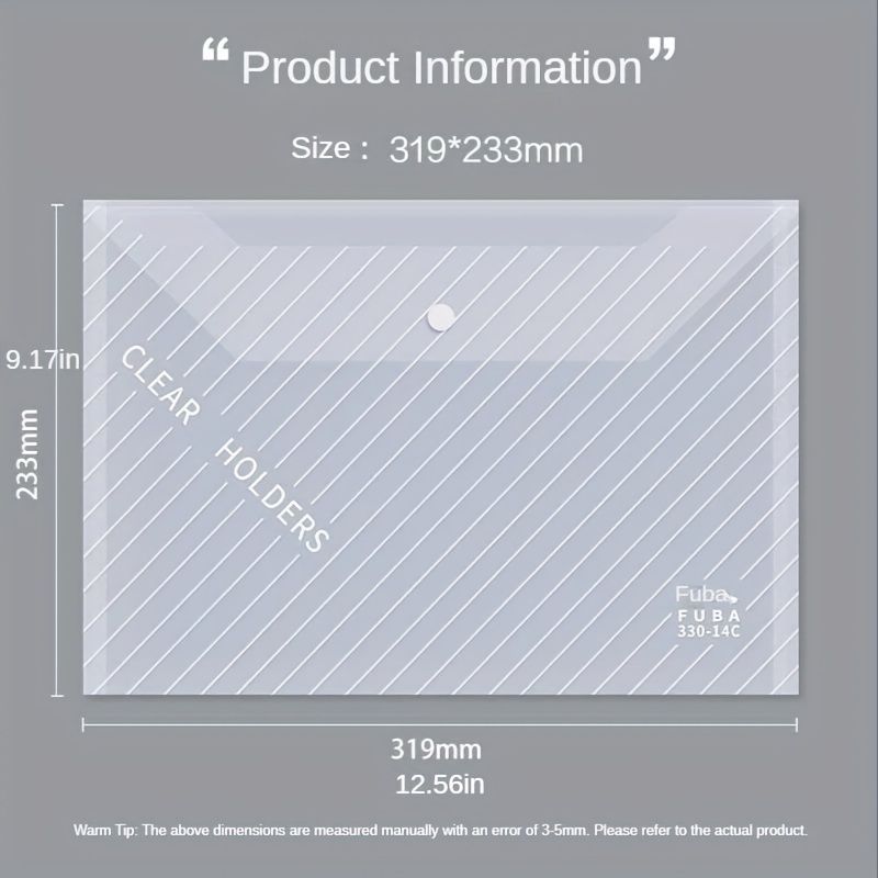 Large Capacity Waterproof A4 Document Bag - Keep Your Test Papers and Data Files Safe and Secure!