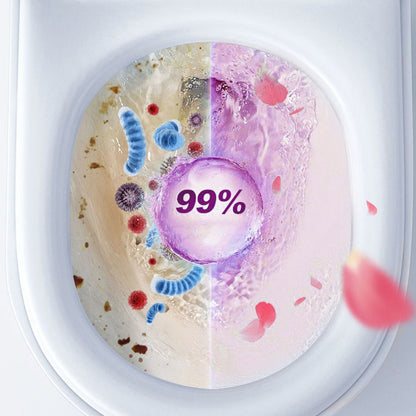 6/24 12/48 Packs Toilet Bowl Cleaner,Toilet Cleaner With Deodorizing Fragrance,Multi-Function Automatic Toilet Cleaner,Toilet Deodorant,Yellow stain And Odor Removal, Deep Cleaning Toilet Tablets