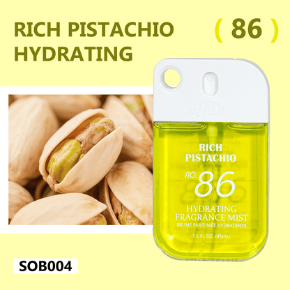 Wish 4pcs perfume, essential perfume for mini travel, portable aloe perfume spray, clean hands, rich fragrance. Moisturizing hand care spray, fruit flavor