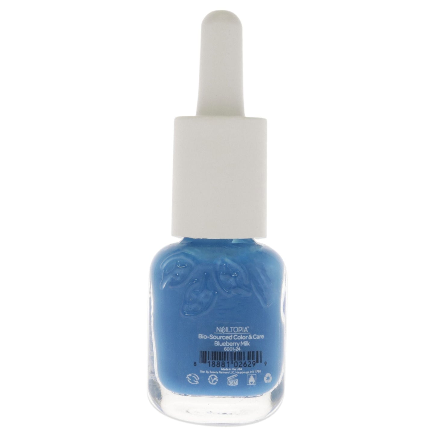 Bio-Sourced Chip Free Nail Lacquer - Blueberry Milk by Nailtopia for Women - 0.169 oz Nail Polish
