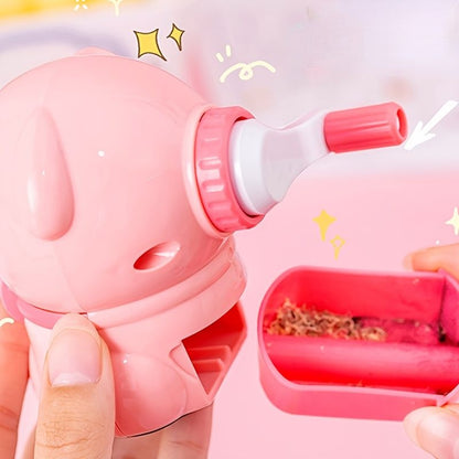 Cute Cartoon Puppy Pencil Sharpener Student Stationery Supplies Into The Lead Hand Pencil Sharpener Children's Gift