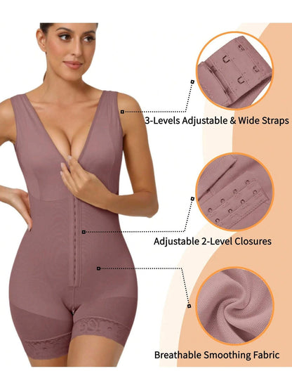 Fajas Colombianas Shapewear for Women Tummy Control Post Surgery Full Body Shaper Butt Lifter with Zipper Crotch,corset tops for women,fajas colombianas moldeadoras