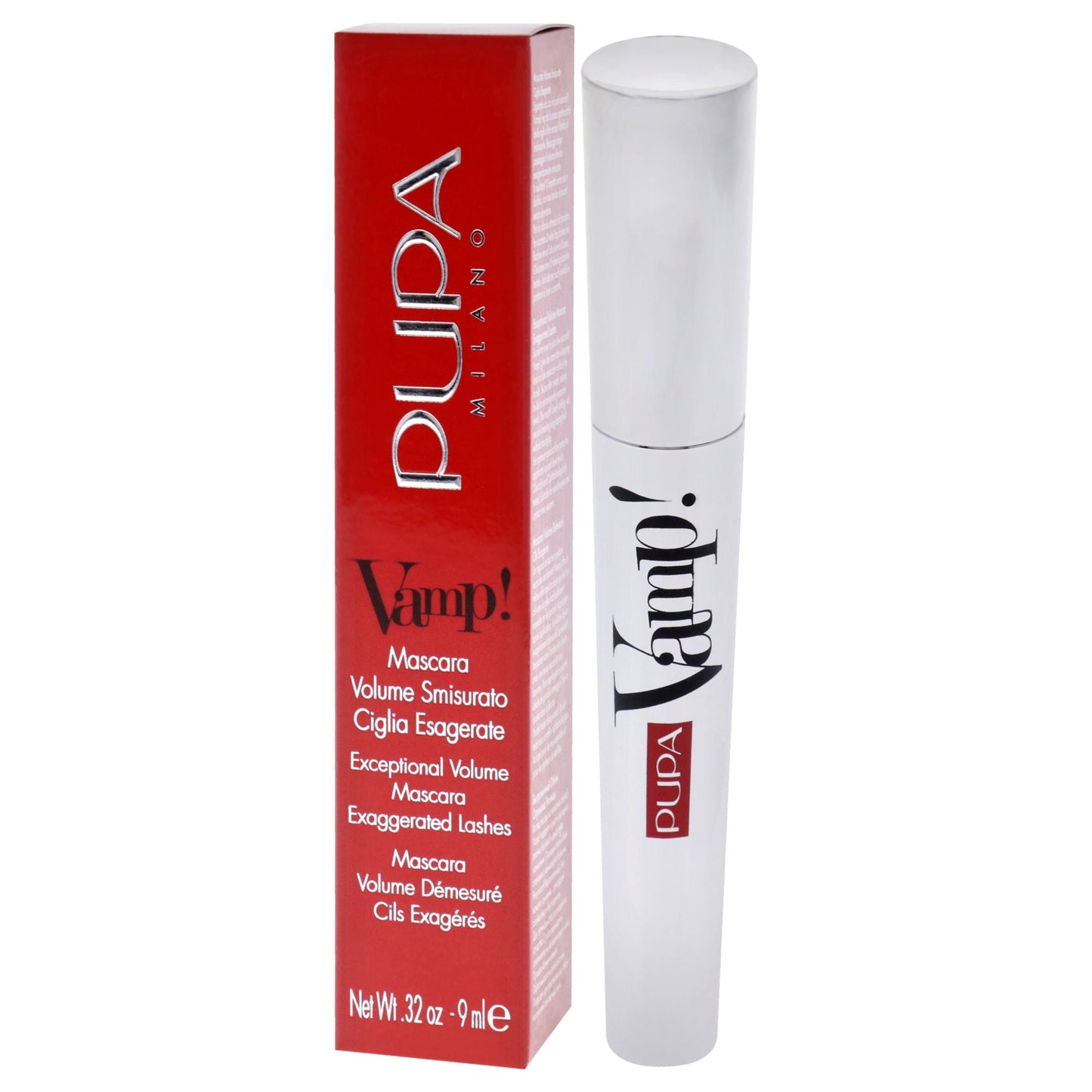 Vamp! Mascara - 200 Chocolate Brown by Pupa Milano for Women - 0.32 oz Mascara