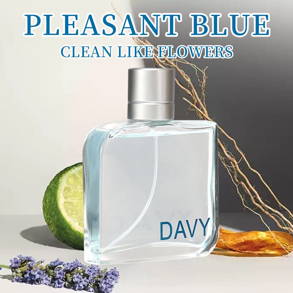 3.4 Fl Oz Men's Eau De Toilette Spray, Long-Lasting Perfume, Notes Of Bergamot, Lavender And Vetiver Grass Flavor, Perfect For Dating, Daily Life, Parties, Gift Giving