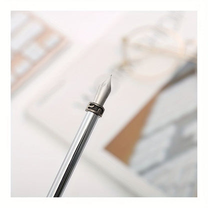 Peacock Feather Pen Dip Water Pen Feather Pen Adult Signature Pen Small Gift Box For Mom, Teacher And Classmates Holiday Gift