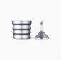 Stainless Steel Dosing Funnel Multi-Tier Design