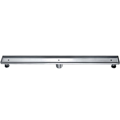 ALFI brand  ABLD36A 36" Modern Stainless Steel Linear Shower Drain  w/o Cover